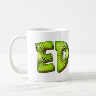 Edina Name Kiwi Style Tasse Teetasse Coffee Mug