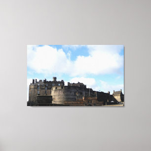 Edinburgh Castle in Scotland Canvas Print