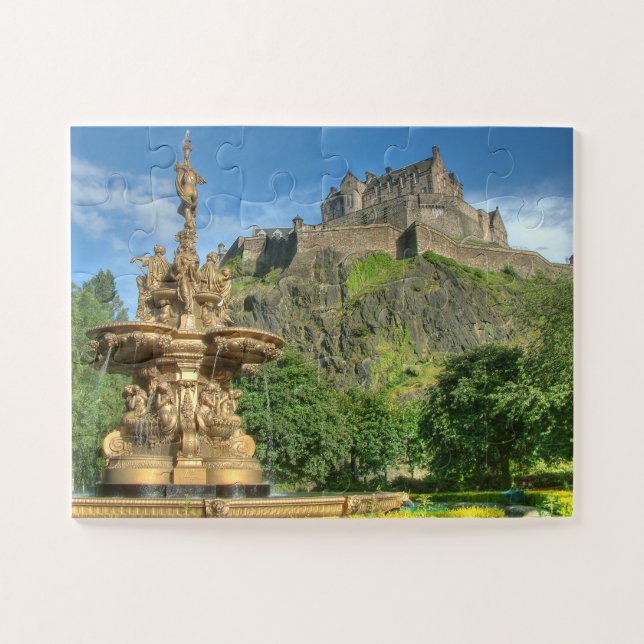 Edinburgh Castle jigsaw puzzle (Horizontal)