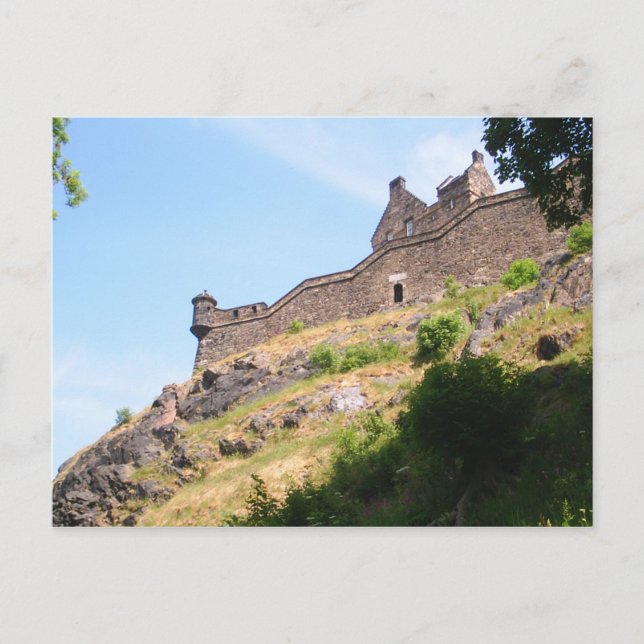 Edinburgh Castle Postcard (Front)