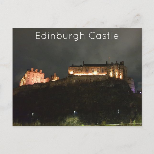 Edinburgh Castle Postcard (Front)
