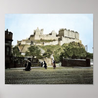 Edinburgh Castle Scotland 1910 Grassmarket