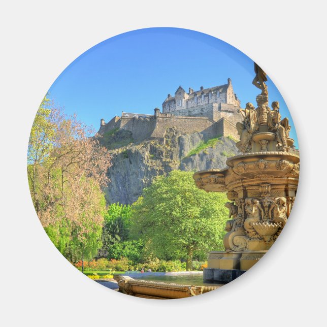 Edinburgh Castle, Scotland Magnet (Front)