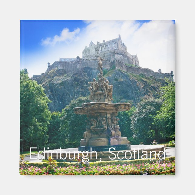 Edinburgh Castle, Scotland Magnet (Front)