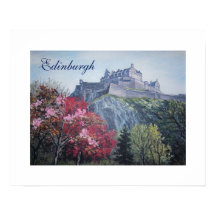 Edinburgh Castle Scotland painting by Pola.B.Alex 