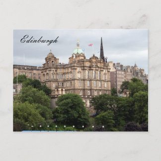 edinburgh central postcard