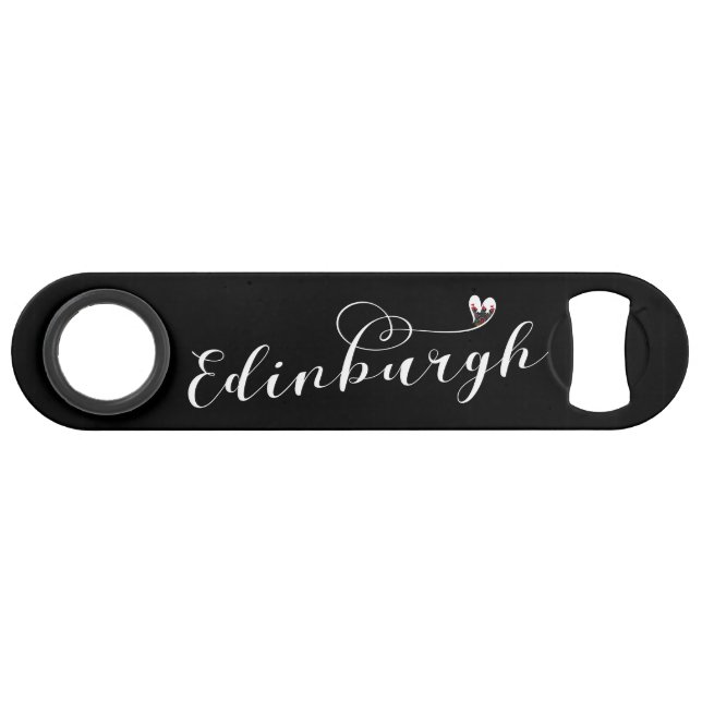 Edinburgh Flag Heart, Edinburgher (Front (Horizontal))