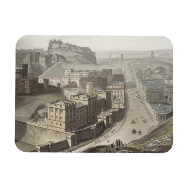 Edinburgh, from Calton Hill, from 'A Voyage Around Magnet (Horizontal)