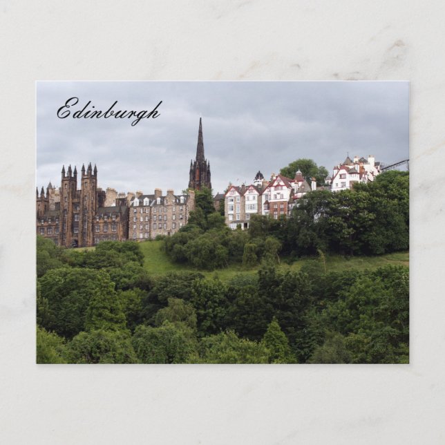 edinburgh green postcard (Front)
