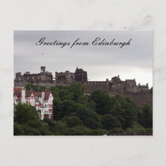edinburgh grey postcard