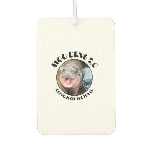 Edinburgh Hippo Pygmy in Scotland- Moo Deng 2.0 Hi Car Air Freshener