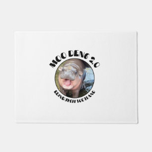 Edinburgh Hippo Pygmy in Scotland- Moo Deng 2.0 Hi Doormat
