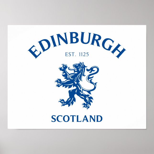 EDINBURGH POSTER (Front)