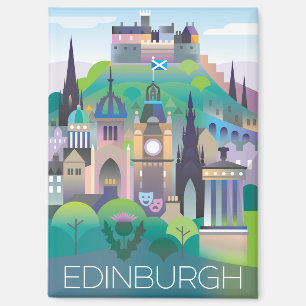 Edinburgh Refrigerator Magnet