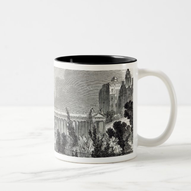 Edinburgh: Royal Institution and Scott Two-Tone Coffee Mug (Right)