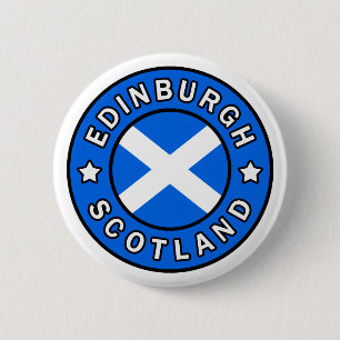 Edinburgh Scotland 6 Cm Round Badge