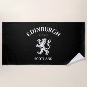 EDINBURGH Scotland Beach Towel