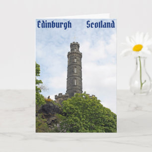 Edinburgh, Scotland Card