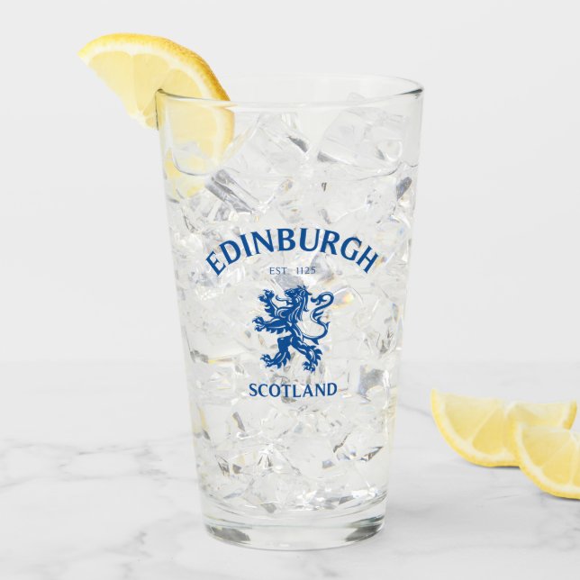 EDINBURGH Scotland Glass (Front Ice)