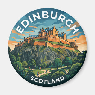 Edinburgh Scotland Magnet