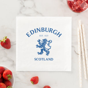 EDINBURGH Scotland Napkin