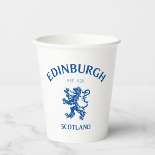 EDINBURGH Scotland Paper Cups