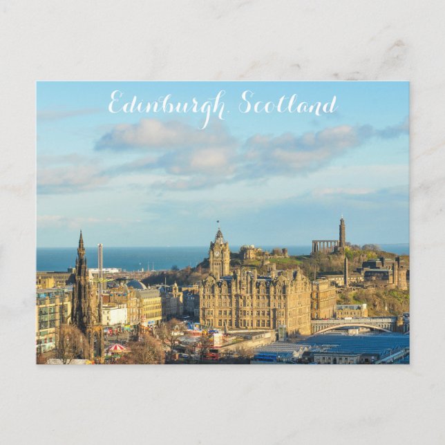 Edinburgh, Scotland Postcard (Front)