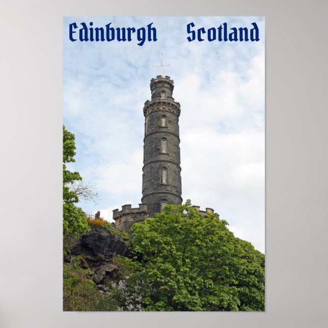 Edinburgh, Scotland Poster (Front)