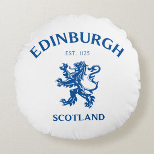 EDINBURGH Scotland Round Cushion