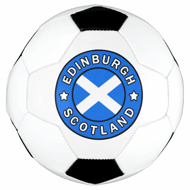 Edinburgh Scotland Soccer Ball (Front)