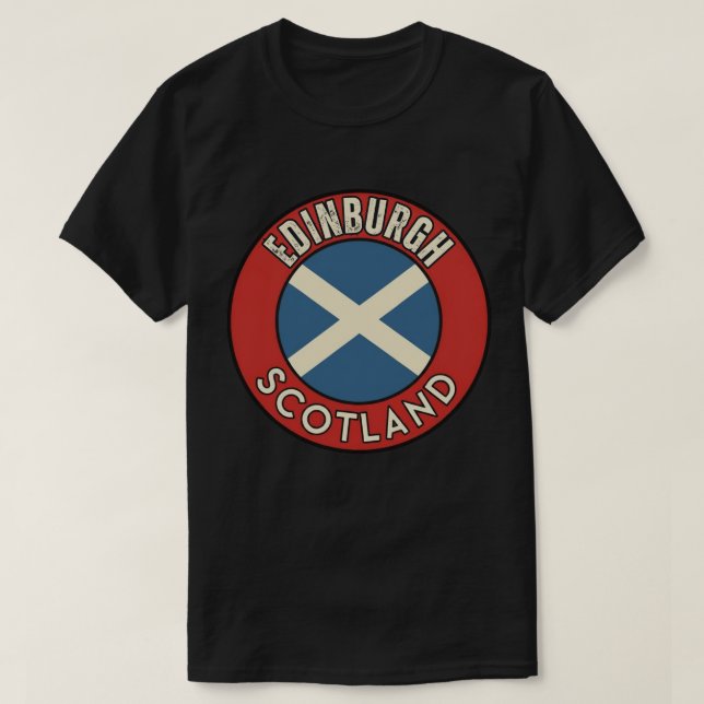 Edinburgh, Scotland T-Shirt (Design Front)