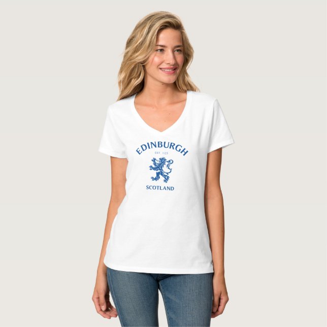 EDINBURGH Scotland T-Shirt (Front Full)