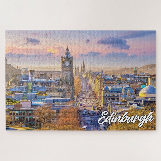 Edinburgh, Scotland, United Kingdom Jigsaw Puzzle (Horizontal)