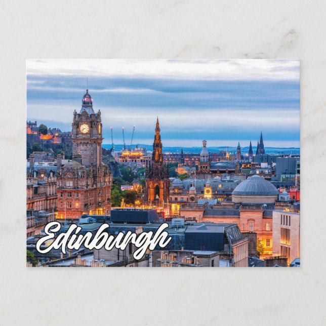 Edinburgh, Scotland, United Kingdom Postcard (Front)