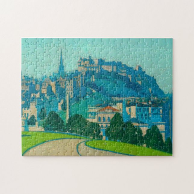 Edinburgh, Scottish Capital City (by George Henry) Jigsaw Puzzle (Horizontal)