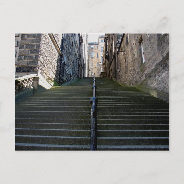 Edinburgh Stairs postcard (Front)