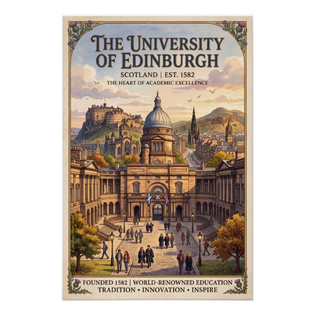 Edinburgh University  Poster (Front)