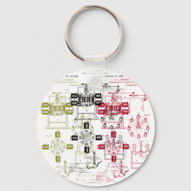 Edison generator key ring (Front)