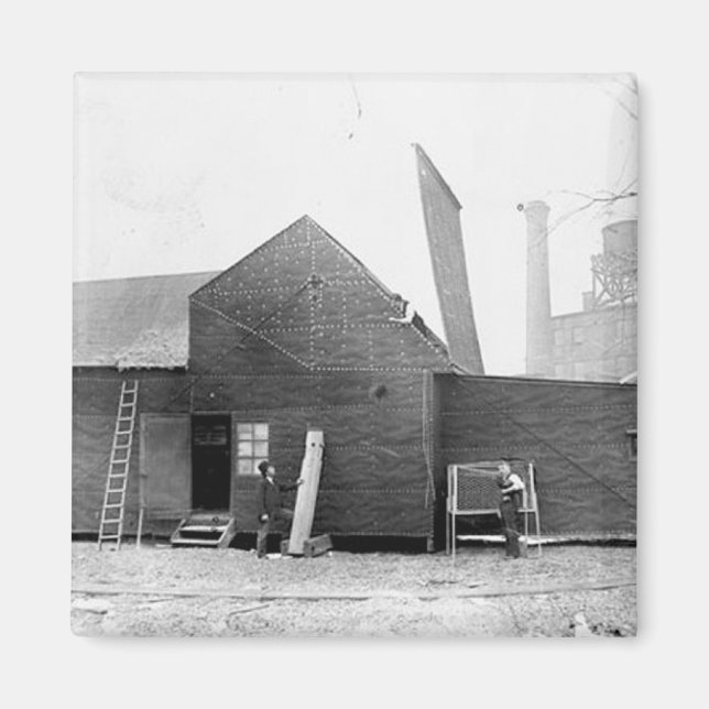 Edison's Black Maria Magnet (Front)