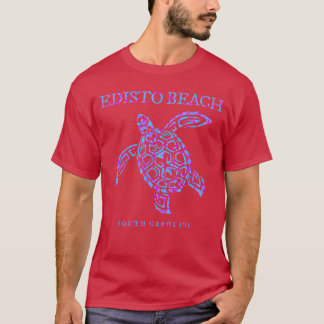 Edisto Beach South olina Sea Turtle Beach Vacation T-Shirt
