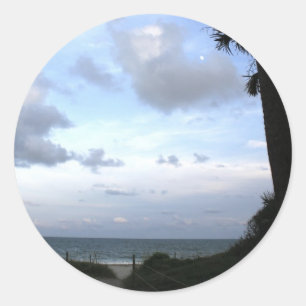 Edisto Island SC Classic Round Sticker
