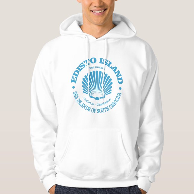 Edisto Island (seashell) Hoodie (Front)