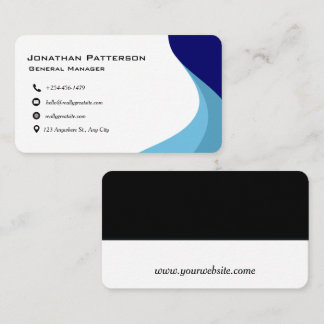Edit & customise business card