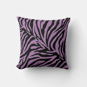 edit design - change the color zebra animal print cushion