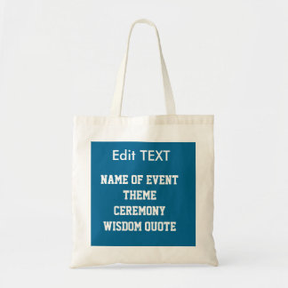 Edit replace TEXT IMAGE DIY Template budget TOTE Bag