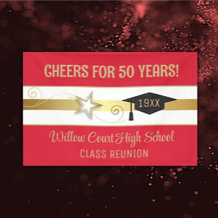 Edit the Year! Classic Class Reunion Banner
