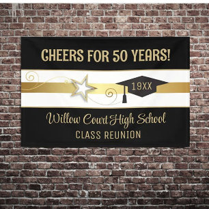 Edit the Year! Classic Class Reunion Banner