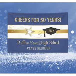 Edit the Year! Classic Class Reunion Banner