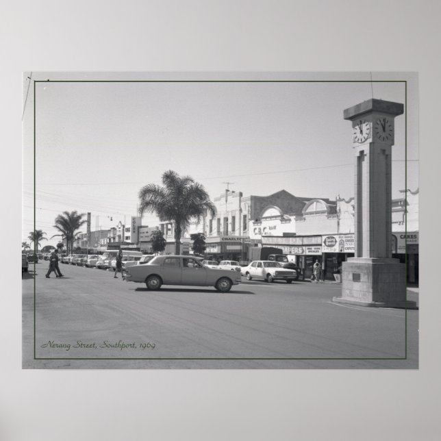 Editable 1970s Australia Vintage Photo Print (Front)