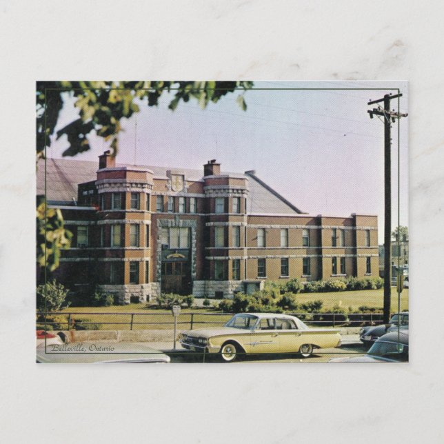 Editable 1970s Canada Travel Postcard (Front)